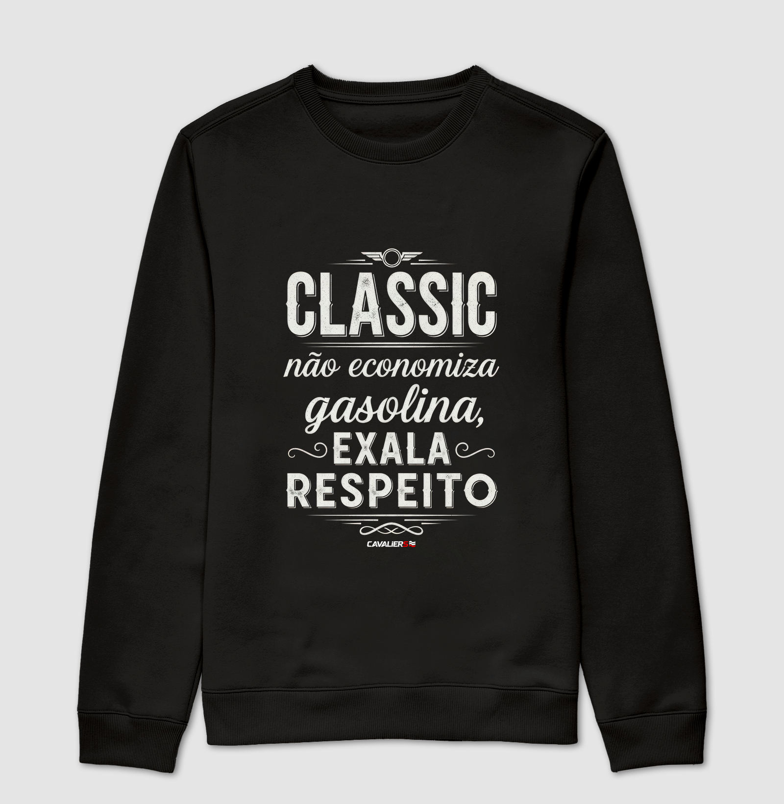 Classic não economiza gasolina, exala respeito!