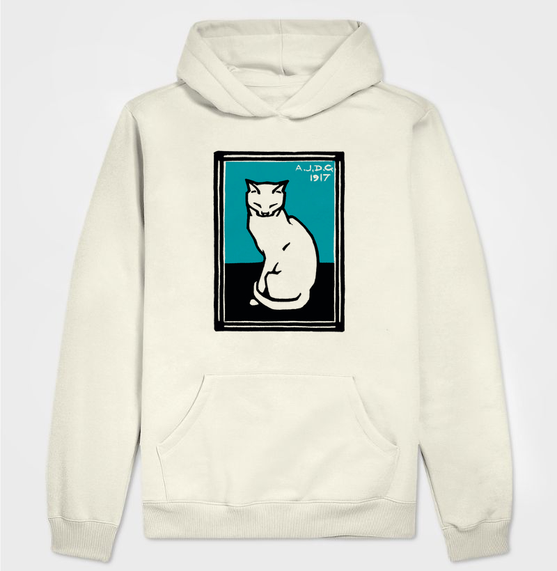 Sitting cat (1917) - Julie de Graag