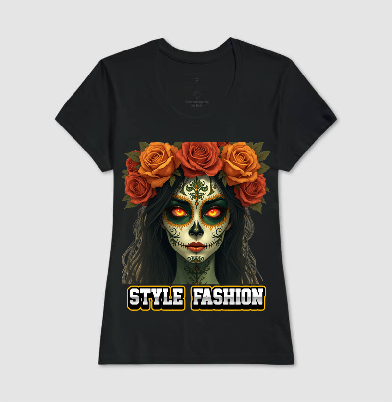 caveira mexicana florida (feminina)