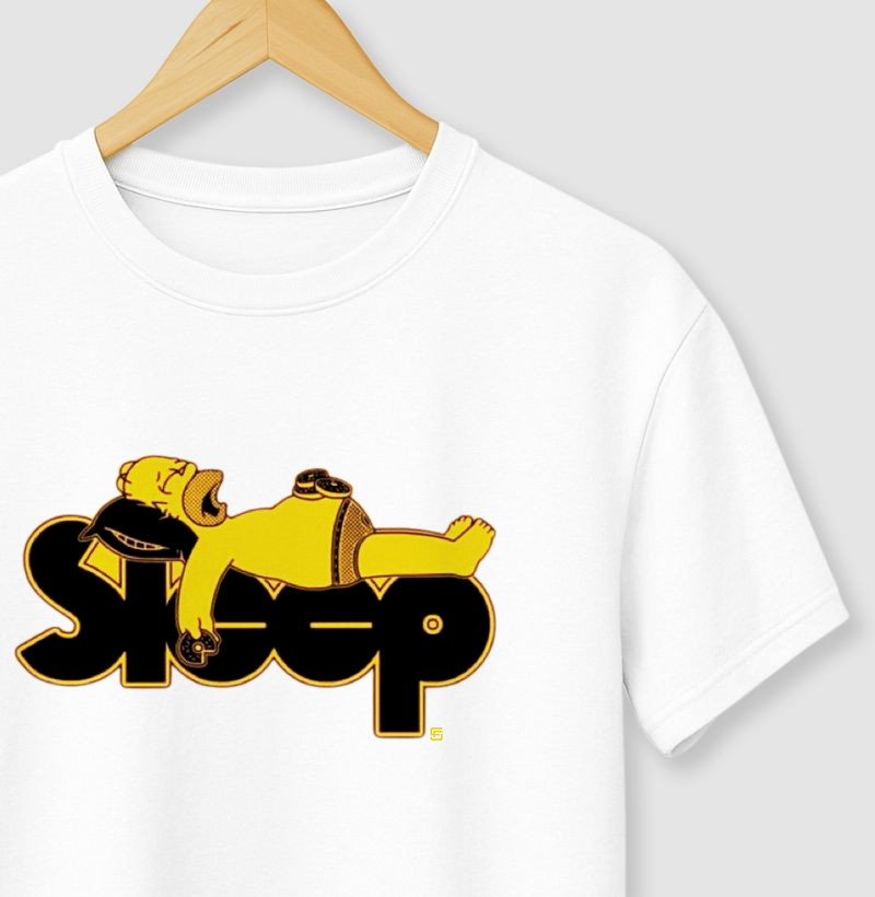 Camiseta Homer Simpson Sleep