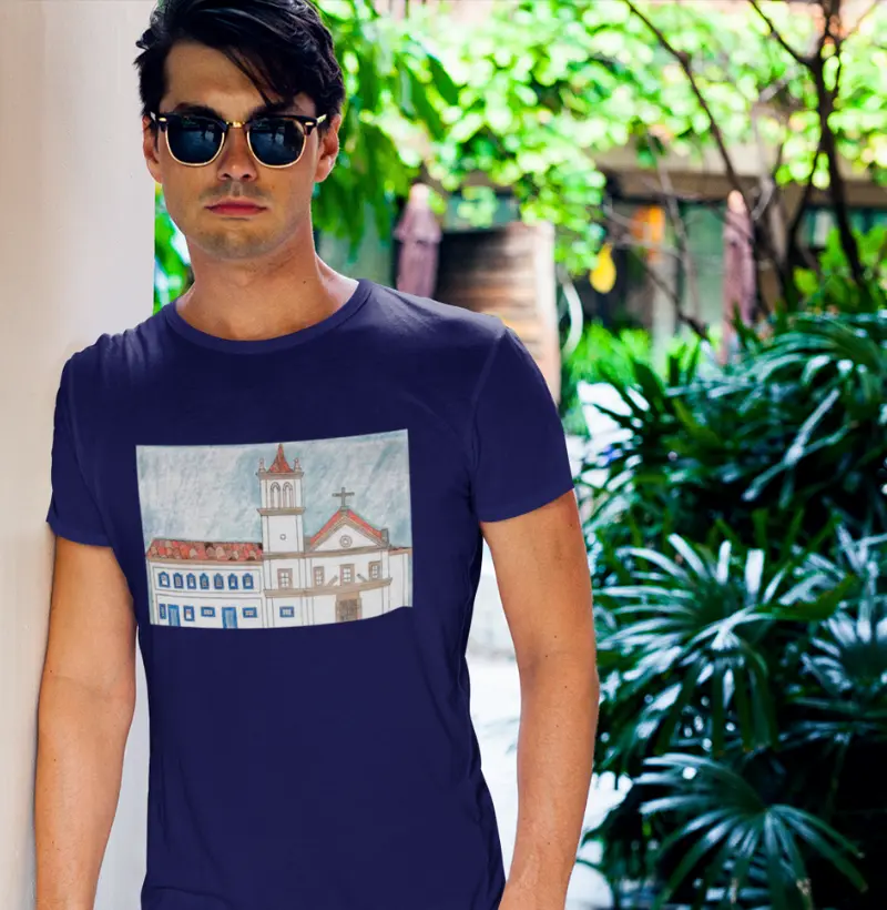 Camiseta Adulto Pátio do Colégio by Dudu Memoriza