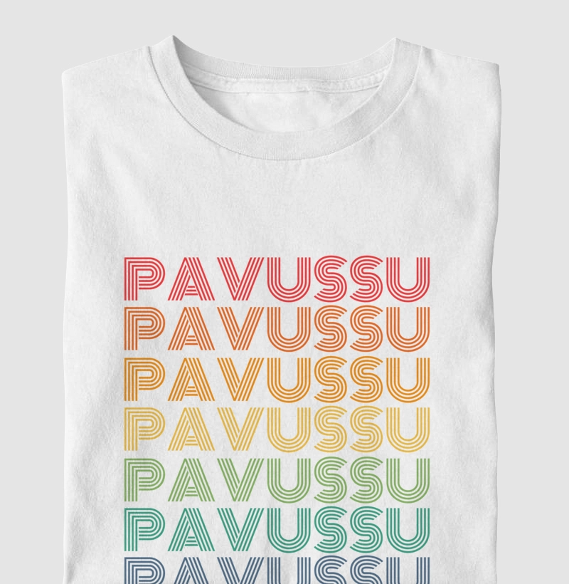 Pavussu Letreiro Retrô