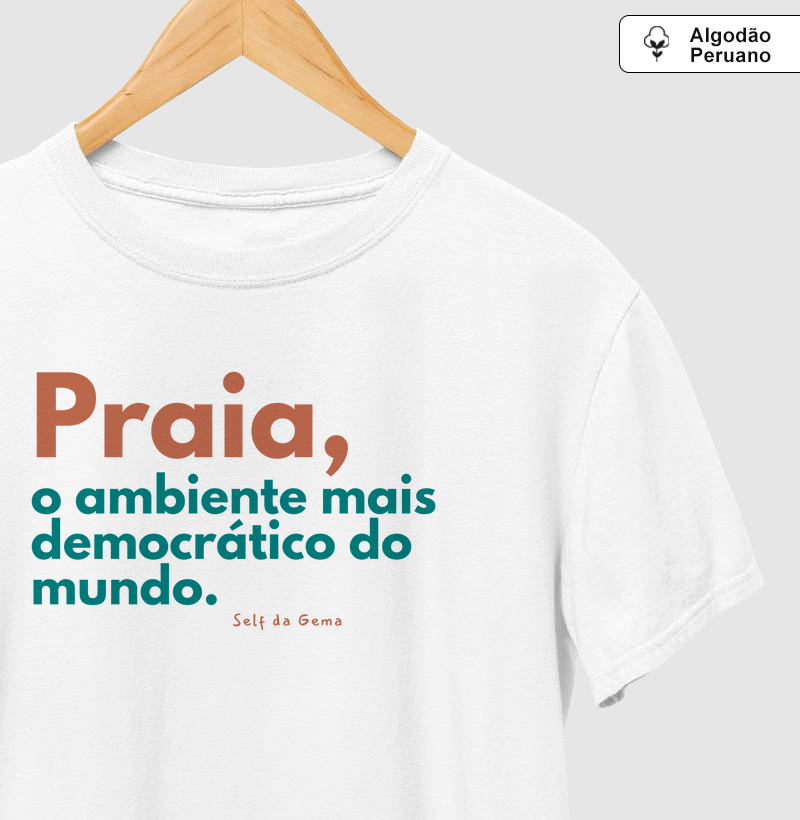 PRAIA DEMOCRÁTICA | Confecção Reserva 🦜