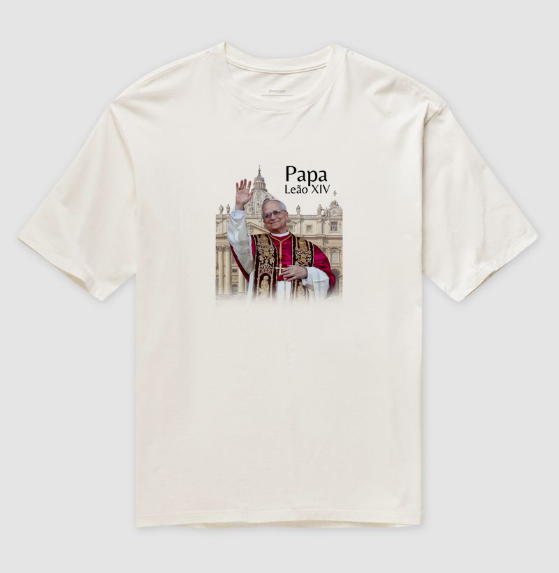 Camiseta Papa Leão XIV 