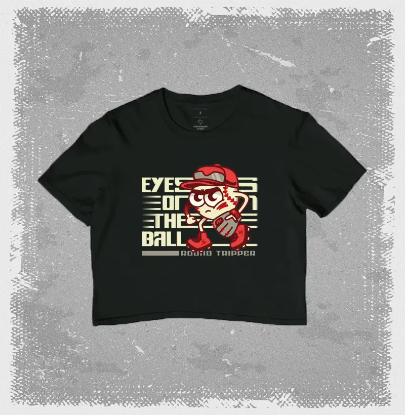 Cropped Baseball - Eyes on the ball