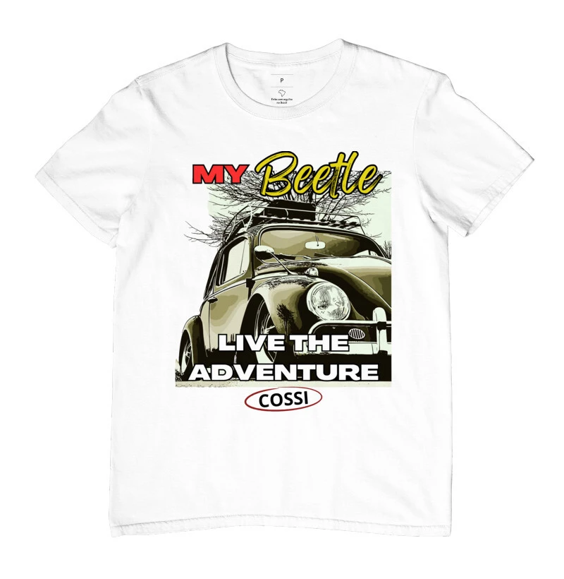 Camisetas MY Beetle in aventure. I LOVE MY BEETLE.