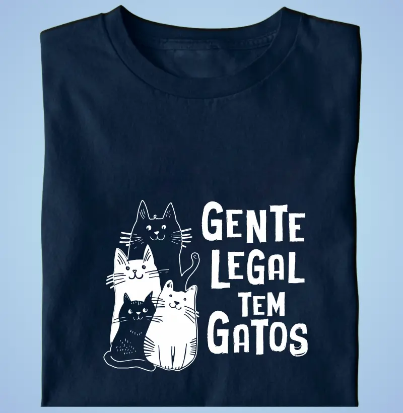 Gente legal tem gatos