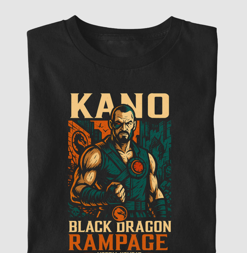 Kano Black Dragon Mortal Kombat Rock Collection