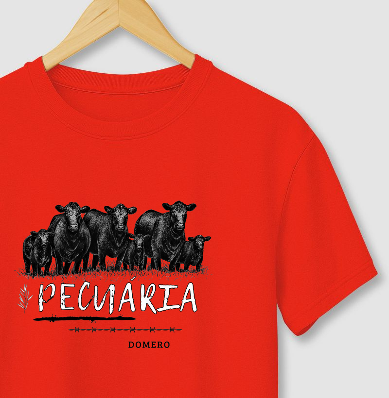 camiseta pecuária 
