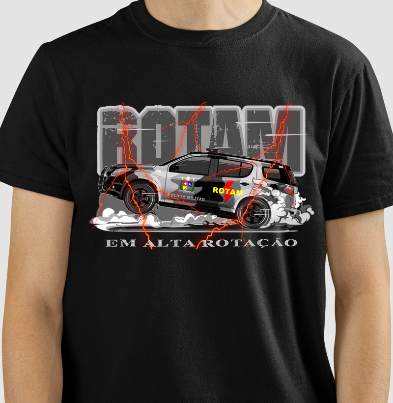 Camiseta Rotam Alta Rotação