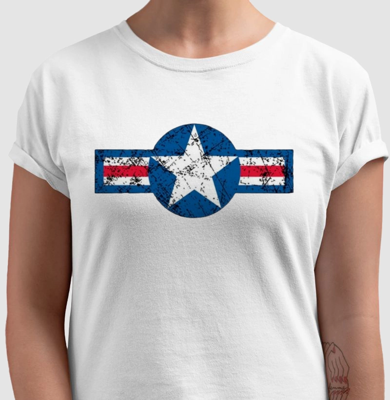 US Air Force Vintage - camiseta militar