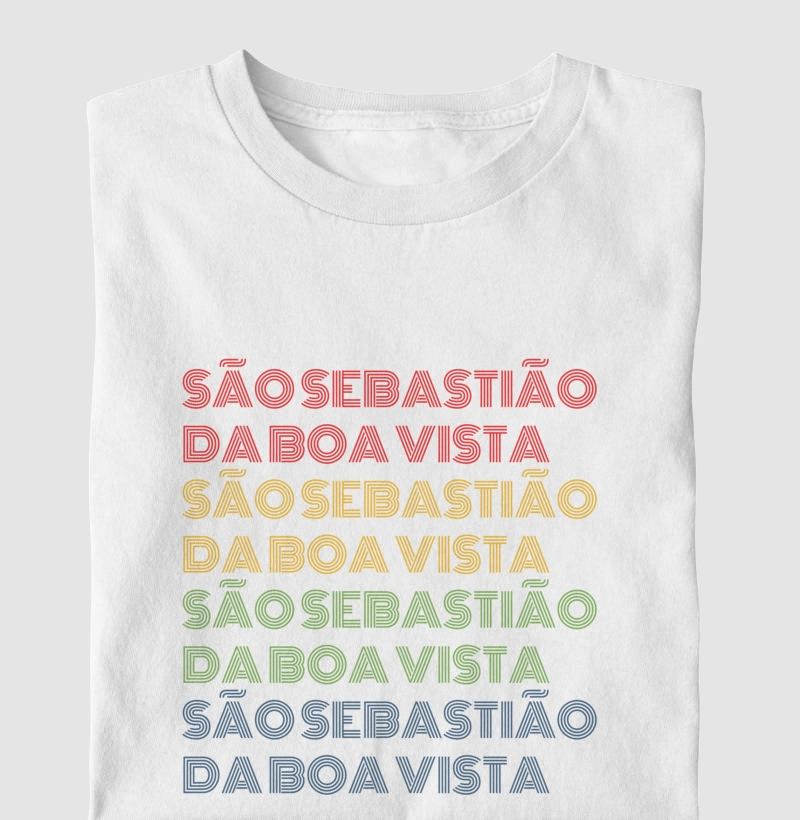 São Sebastião da Boa Vista Letreiro Retrô