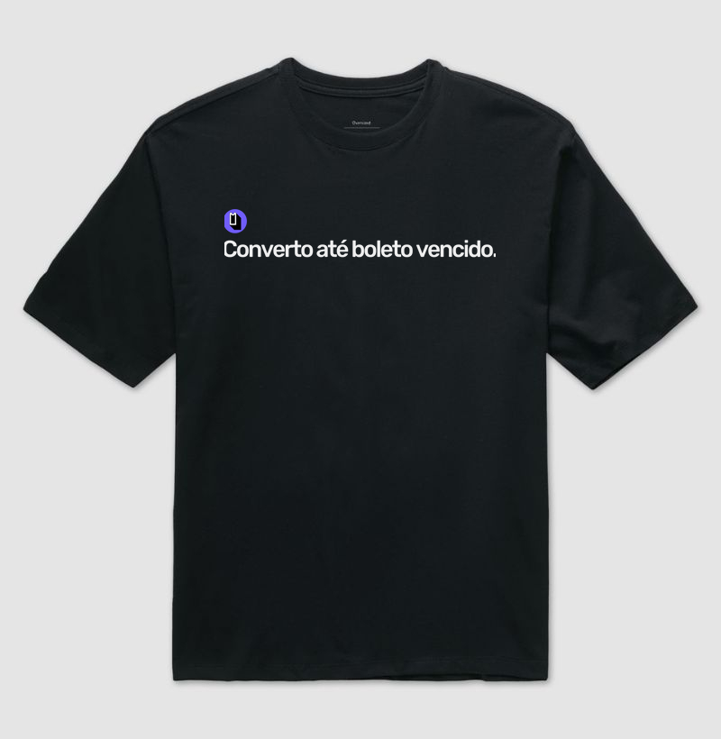 Converto até boleto vencido.