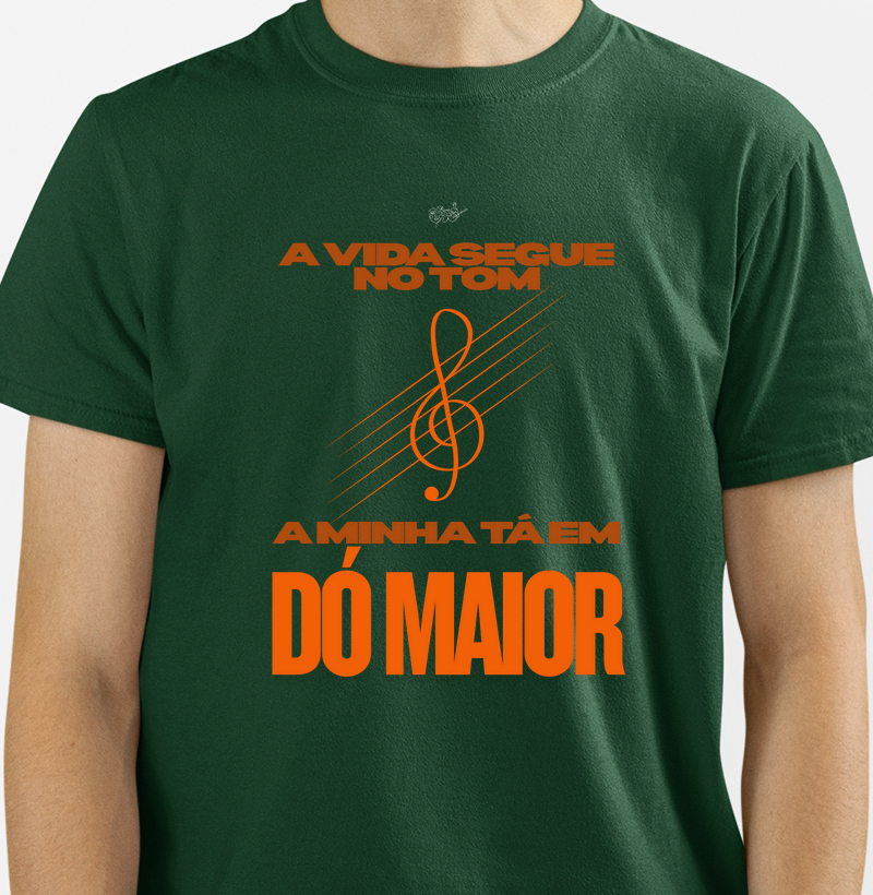 CAMISETA VIDA EM DÓ MAIOR