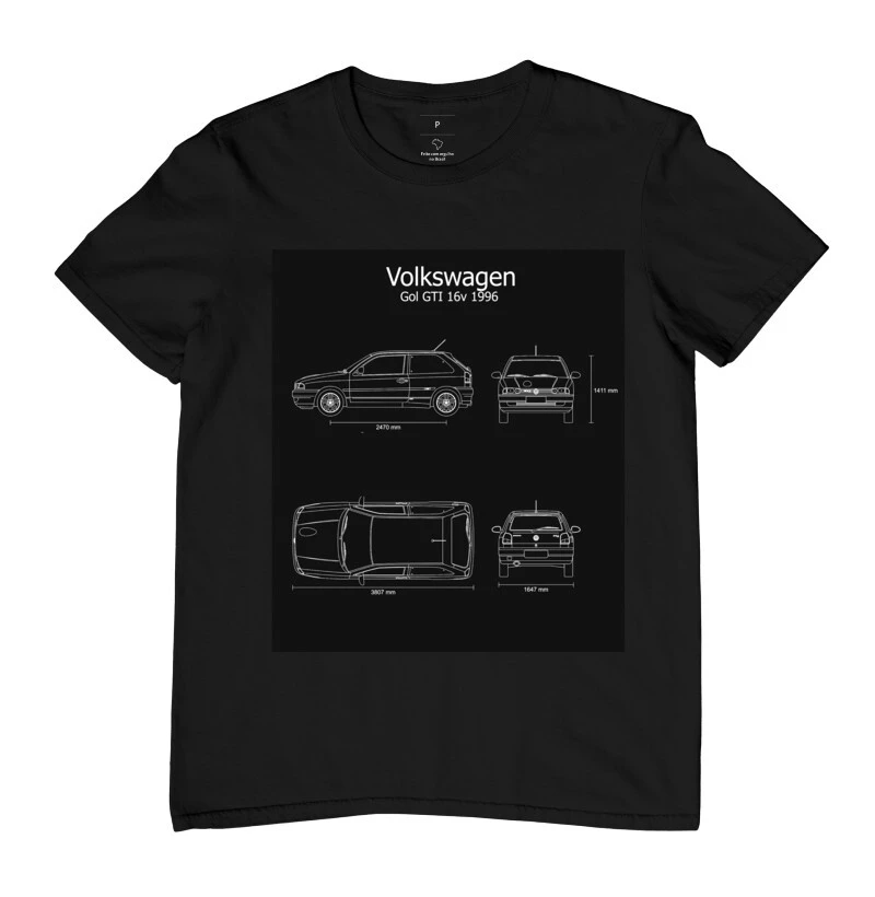Camiseta Classic - Power Car (Modelo 08)