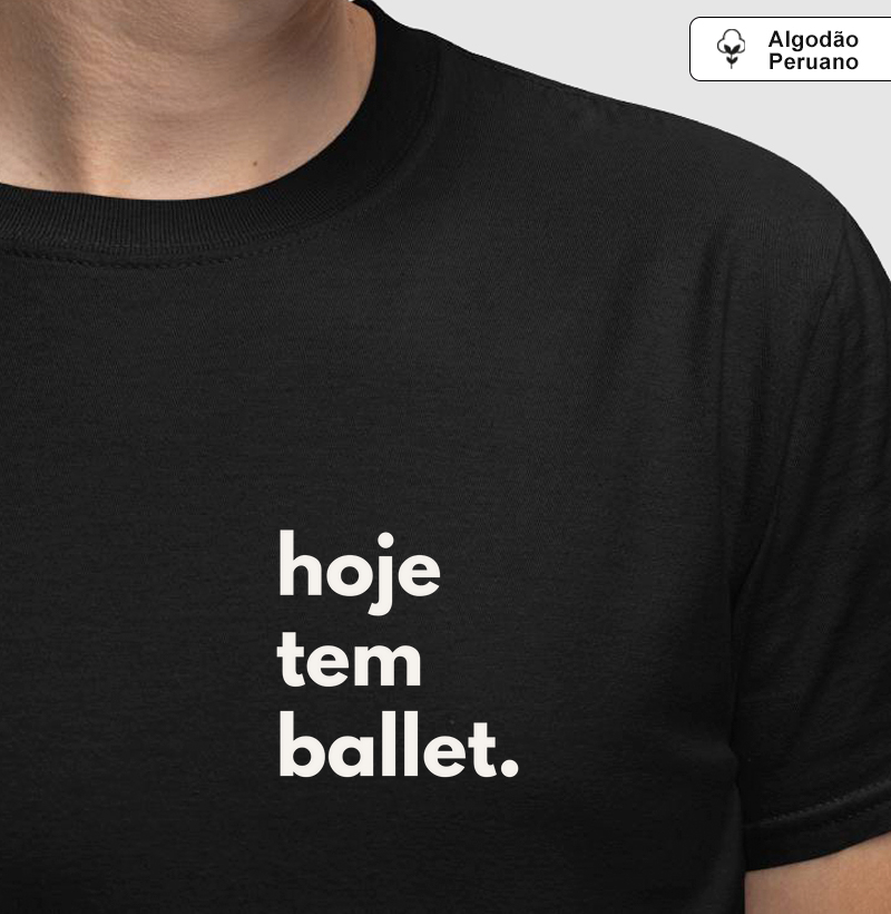 hoje tem ballet -> bolso
