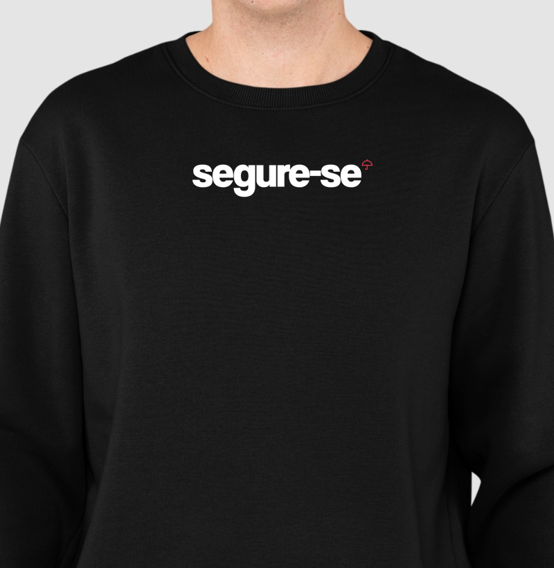 Segure-se (Moletom Suéter Slim)