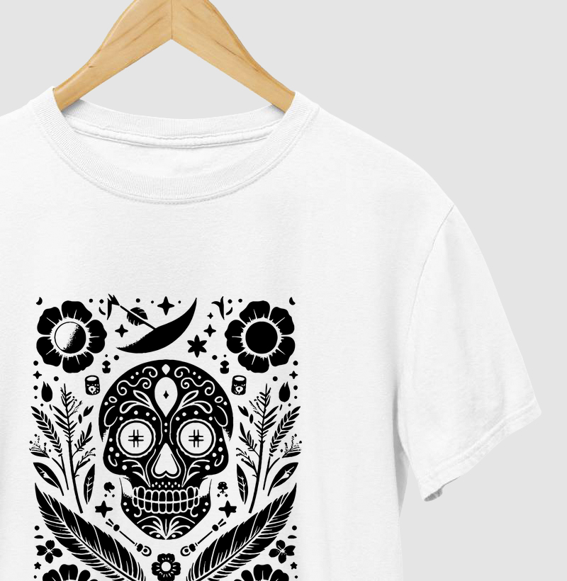 Dia de los Muertos – El Misterio (estampa preta central)