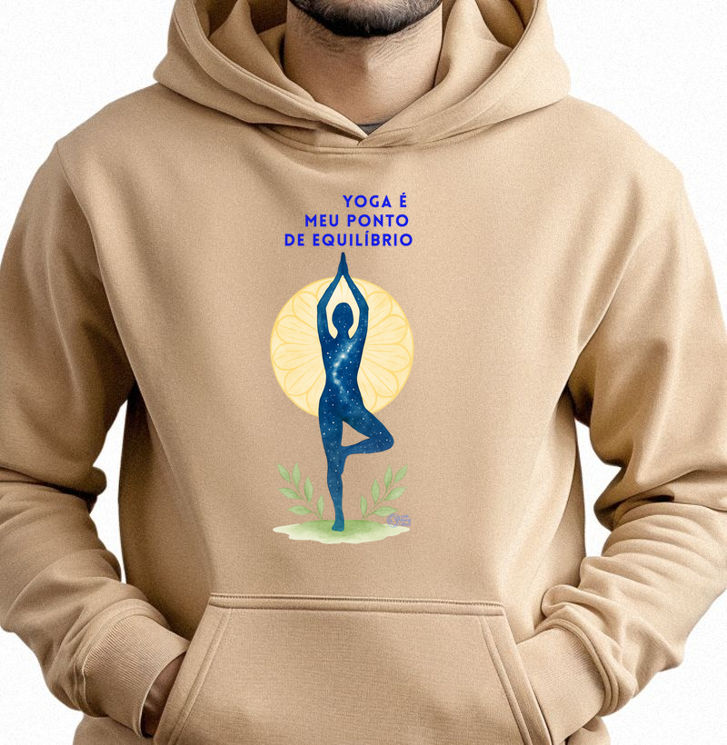 YOGA É MEU PONTO DE EQUILÍBRIO