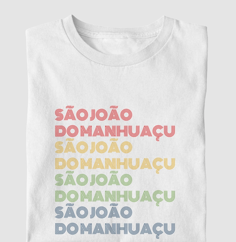 São João do Manhuaçu Letreiro Retrô