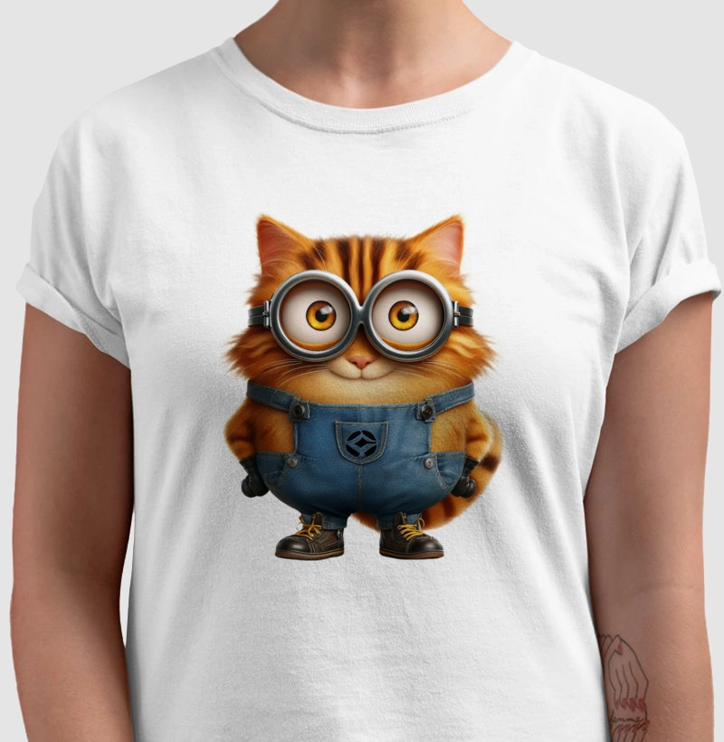 Gato Amarelo de Óculos 