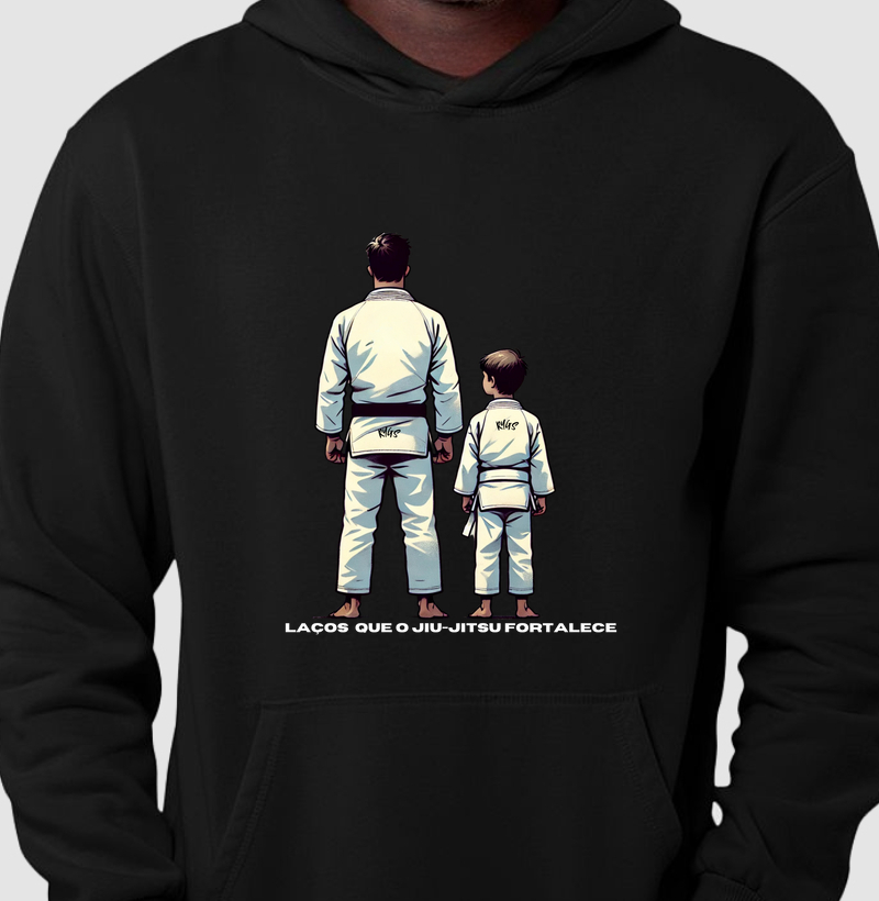 Laços  que o Jiu-Jitsu fortalece, Pai e Filho