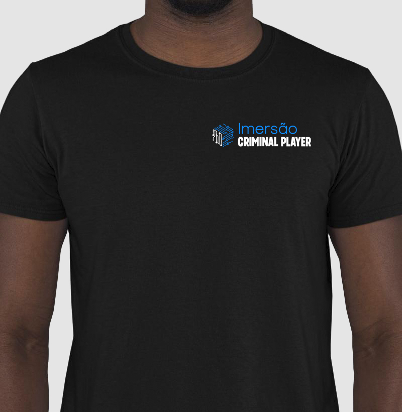 Camiseta Imersão Temática Criminal Player