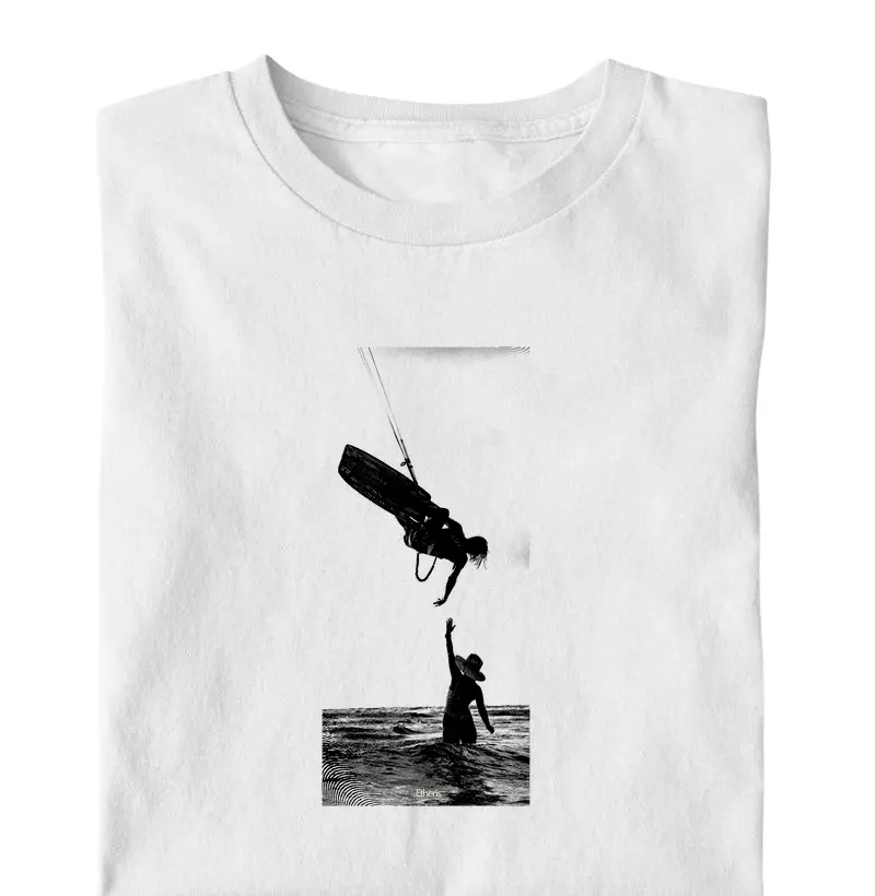 Camiseta Masculina Estampa Interludium Etheris - Branco