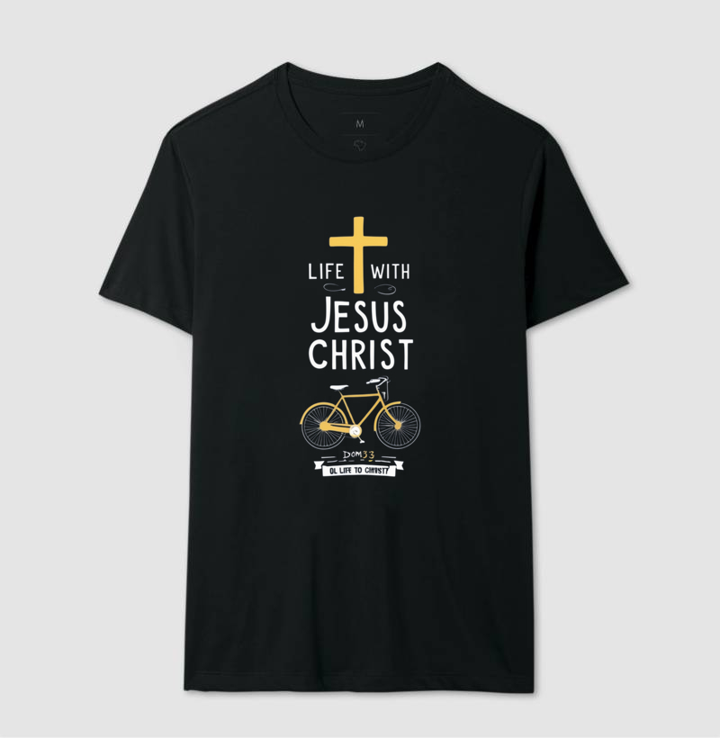 Camiseta a Vida com Jesus Cristo