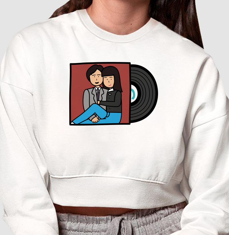 Cropped Moletom Inspiração Vale Tudo