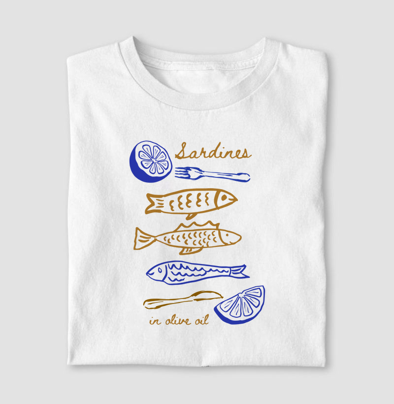 Camiseta Duo Sardines