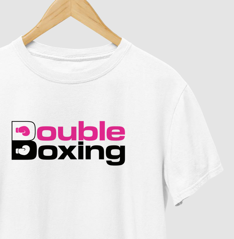 Logo Double Boxing Rosa
