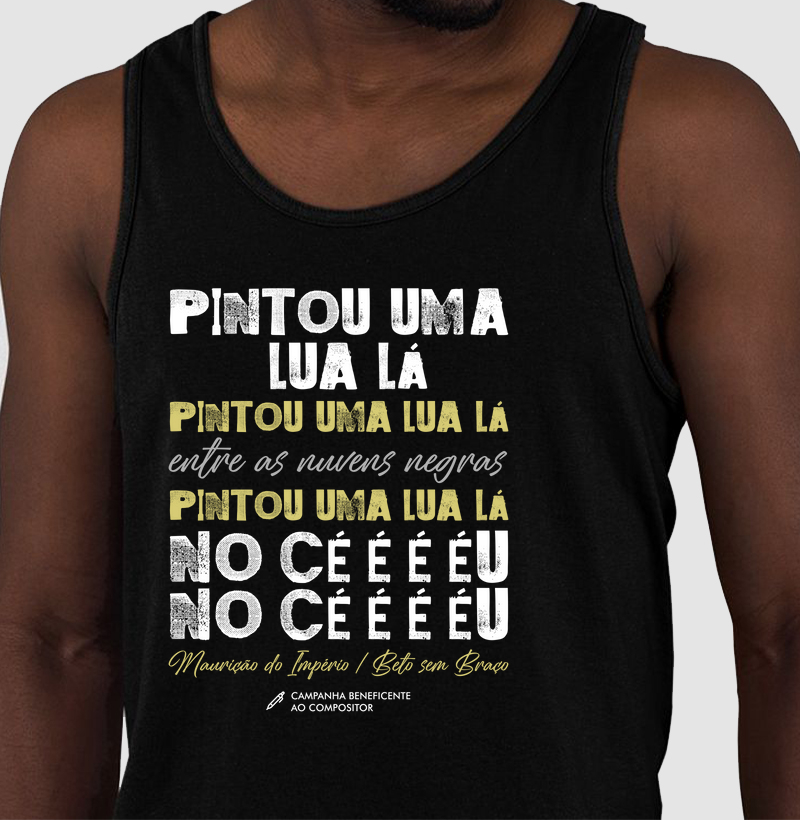 Pintou uma lua lá