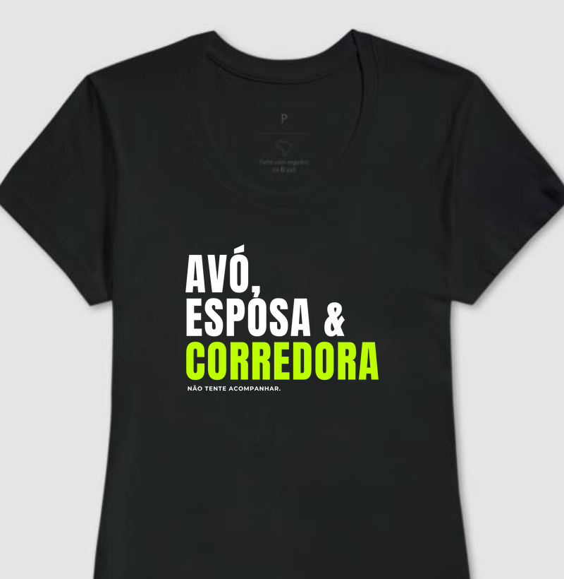 Camiseta Avó Corredora