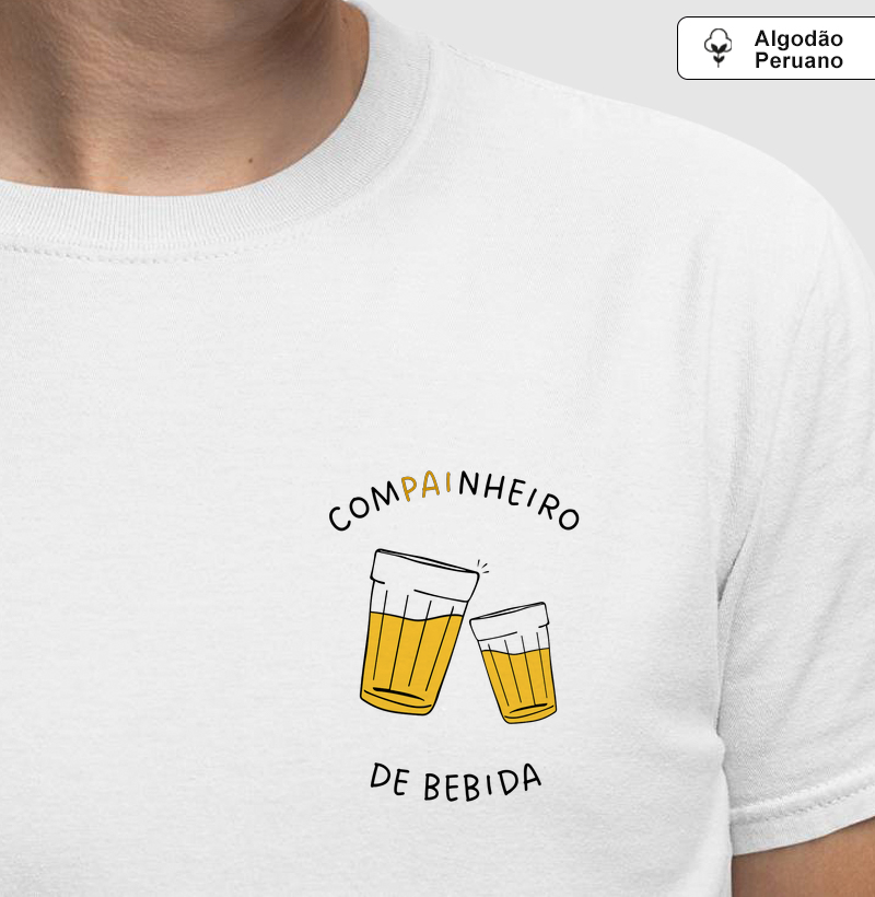 ComPAInheiro de bebida - Premium - Algodão Peruano