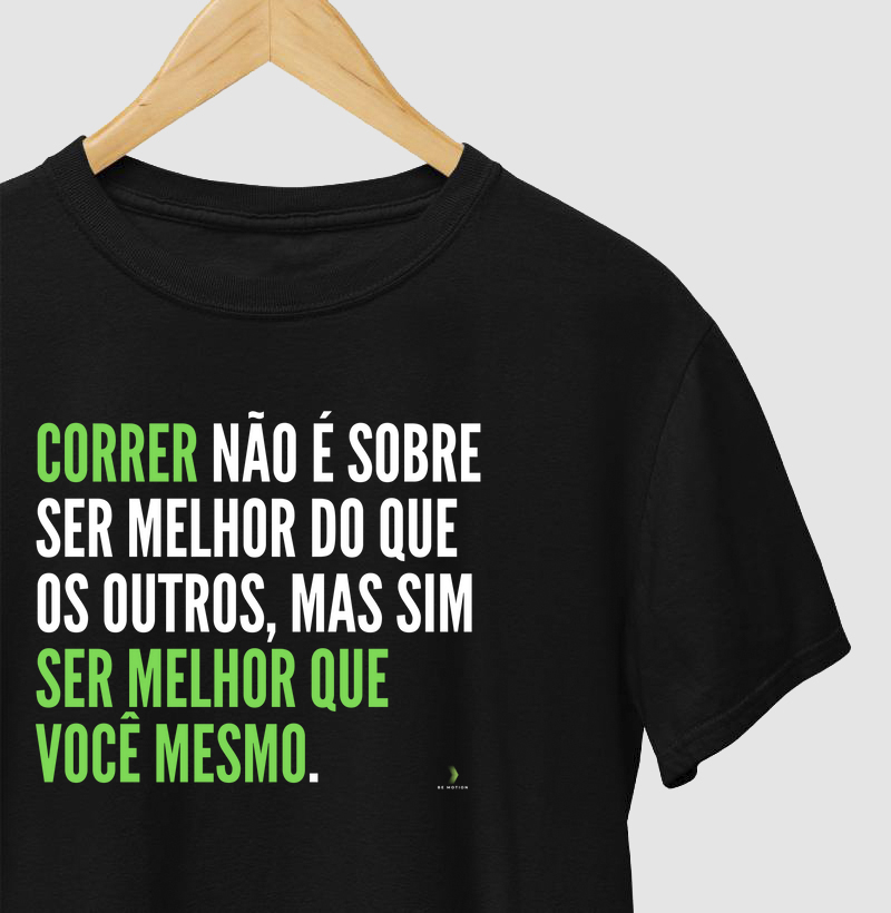 Correr é sobre você