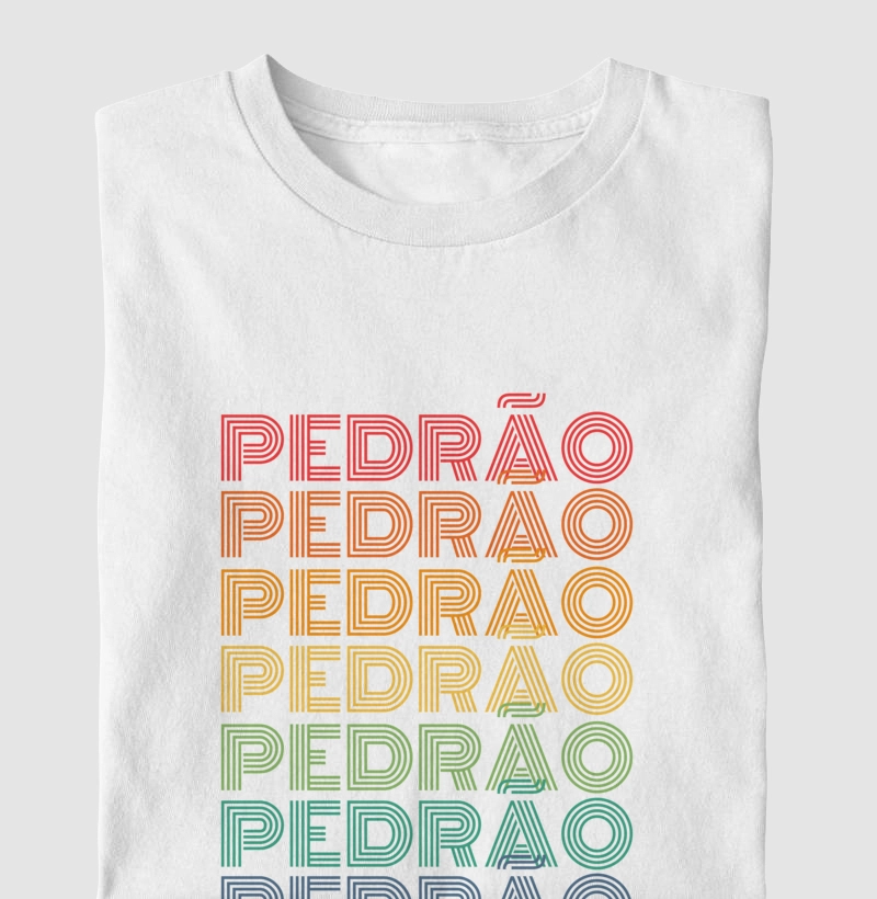 Pedrão Letreiro Retrô