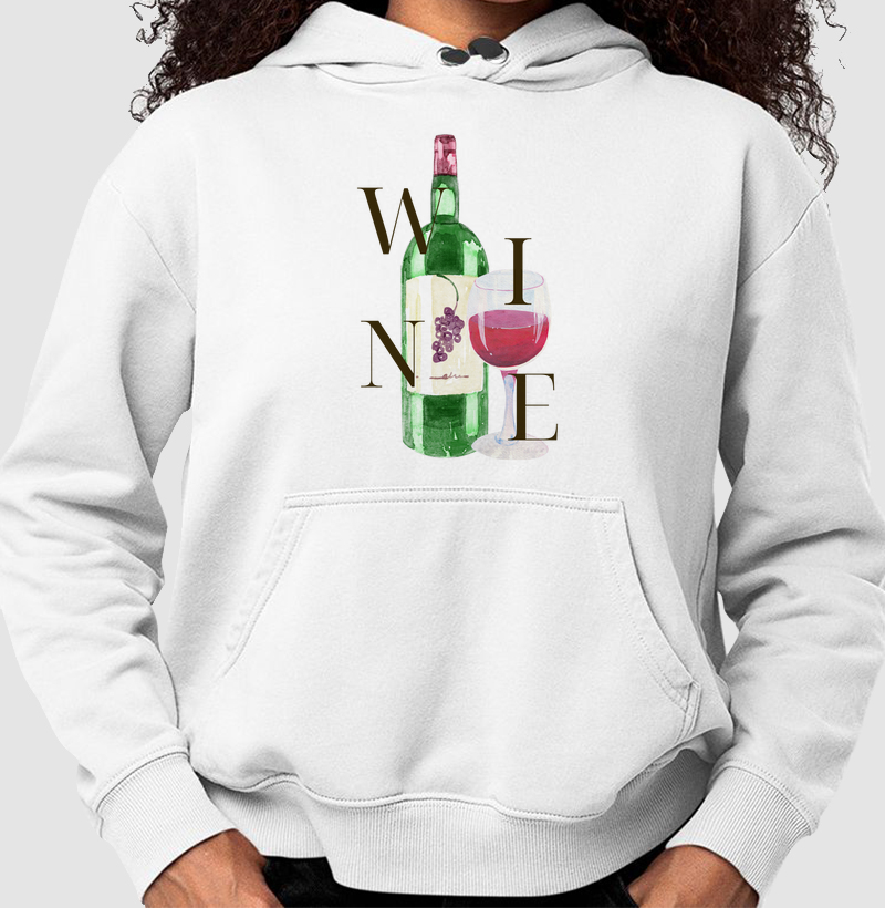 Moletom Wine Aquarela