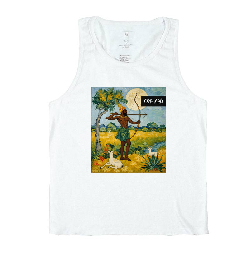 Camiseta Regata - Oxóssi - Pintura 6