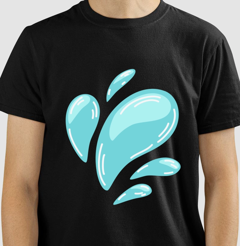Camiseta Gota d'agua