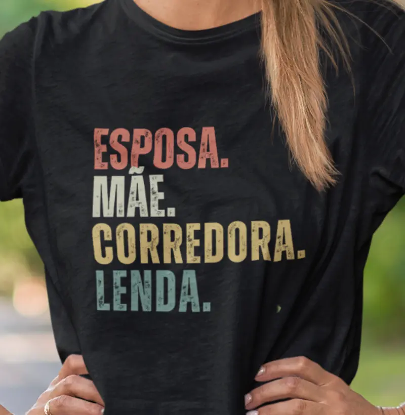 Esposa, mãe, corredora e lenda