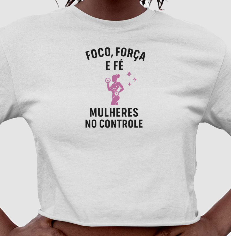 Camiseta Mulheres no Controle