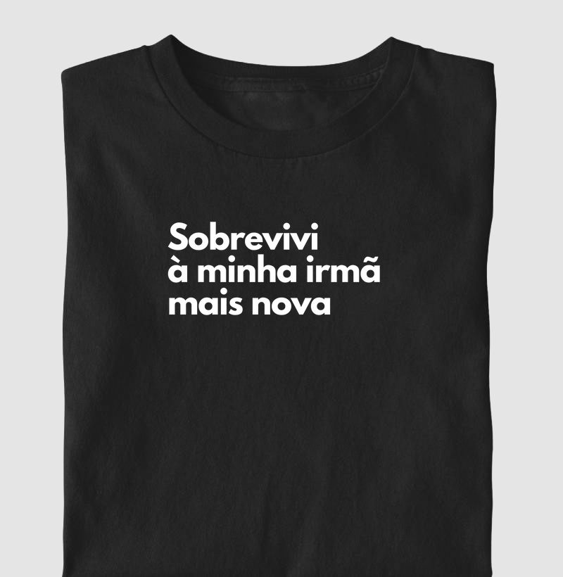 Sobrevivi à minha irmã mais nova