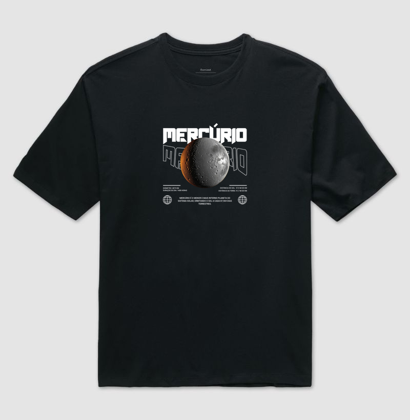 Mercúrio - Camiseta Oversized