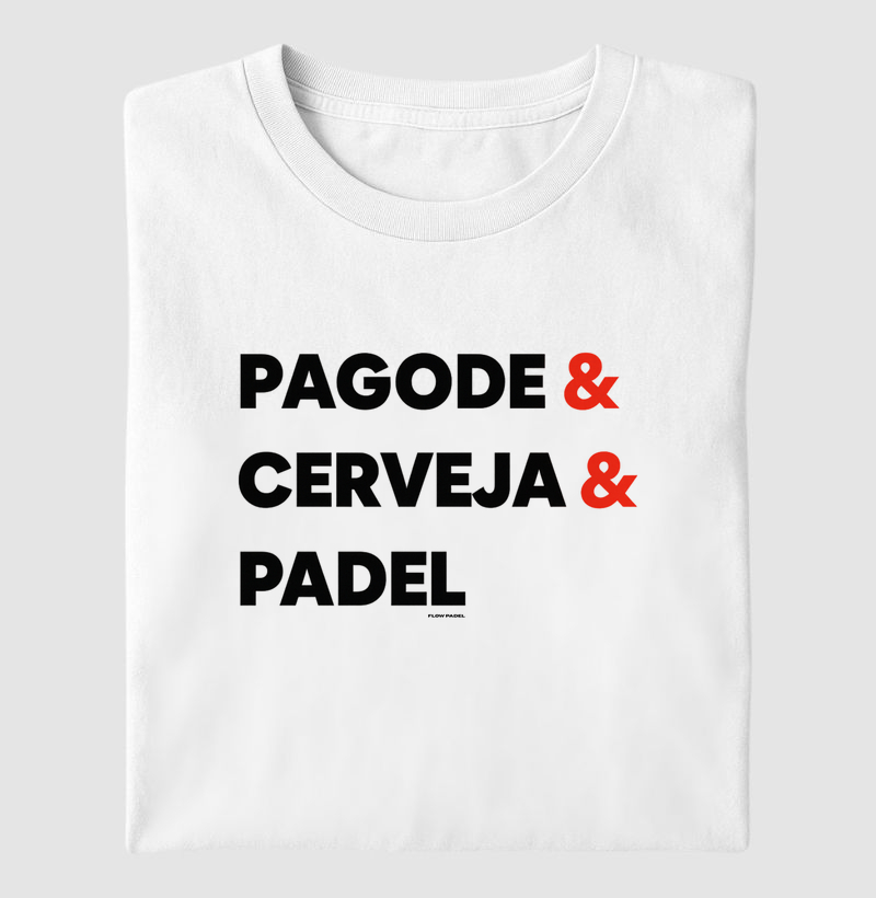 Pagode, Cerveja e Padel