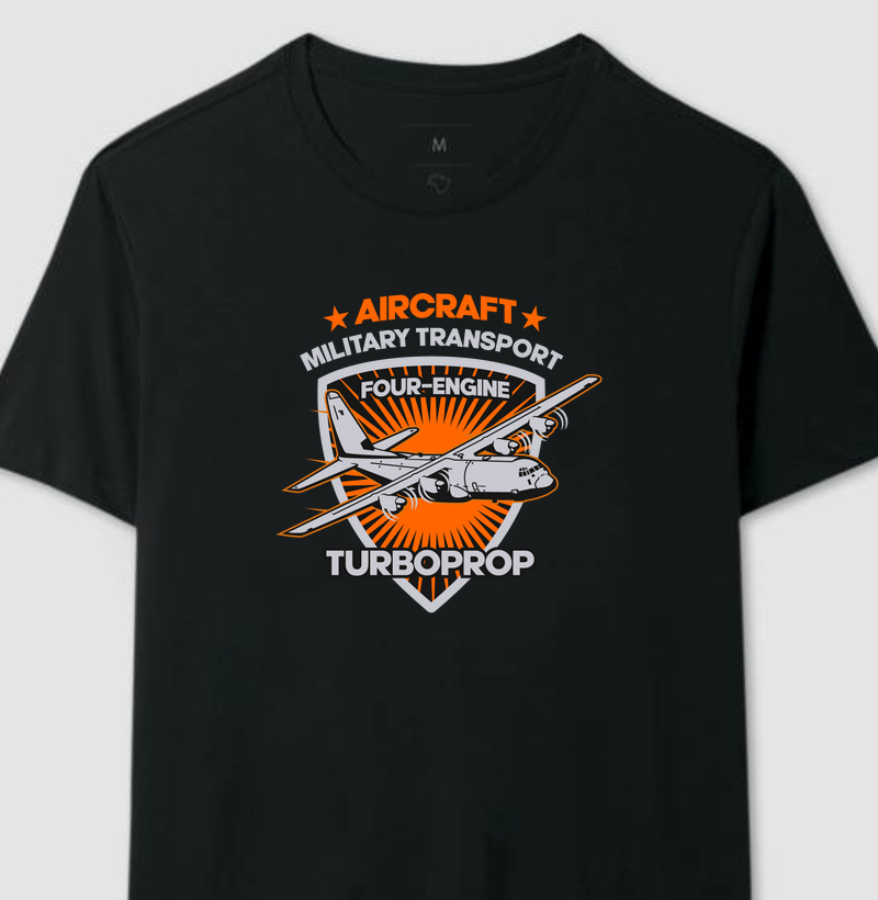 Camiseta Aircraft Military Transport