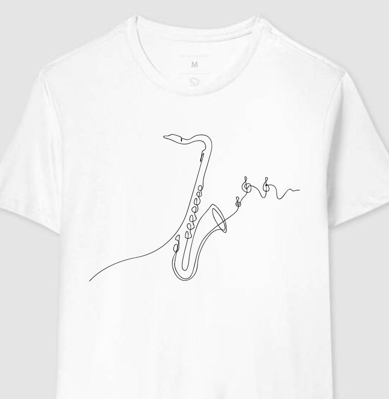 Camiseta Sax Jazz