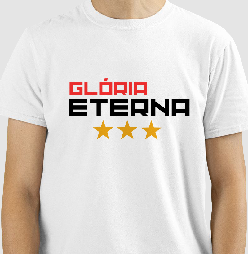 Camiseta Glória Eterna Rubro-Negro
