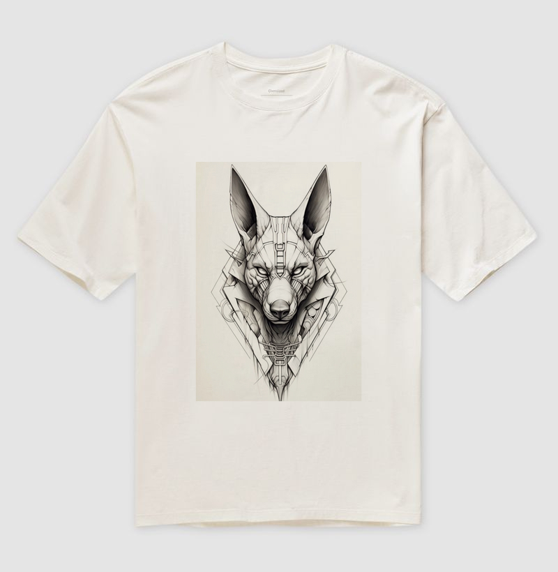 Camiseta oversized Alik Anubis