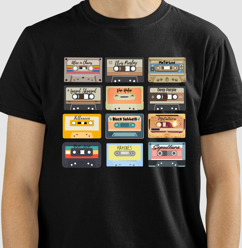 Fitas Cassetes Rock'n Roll
